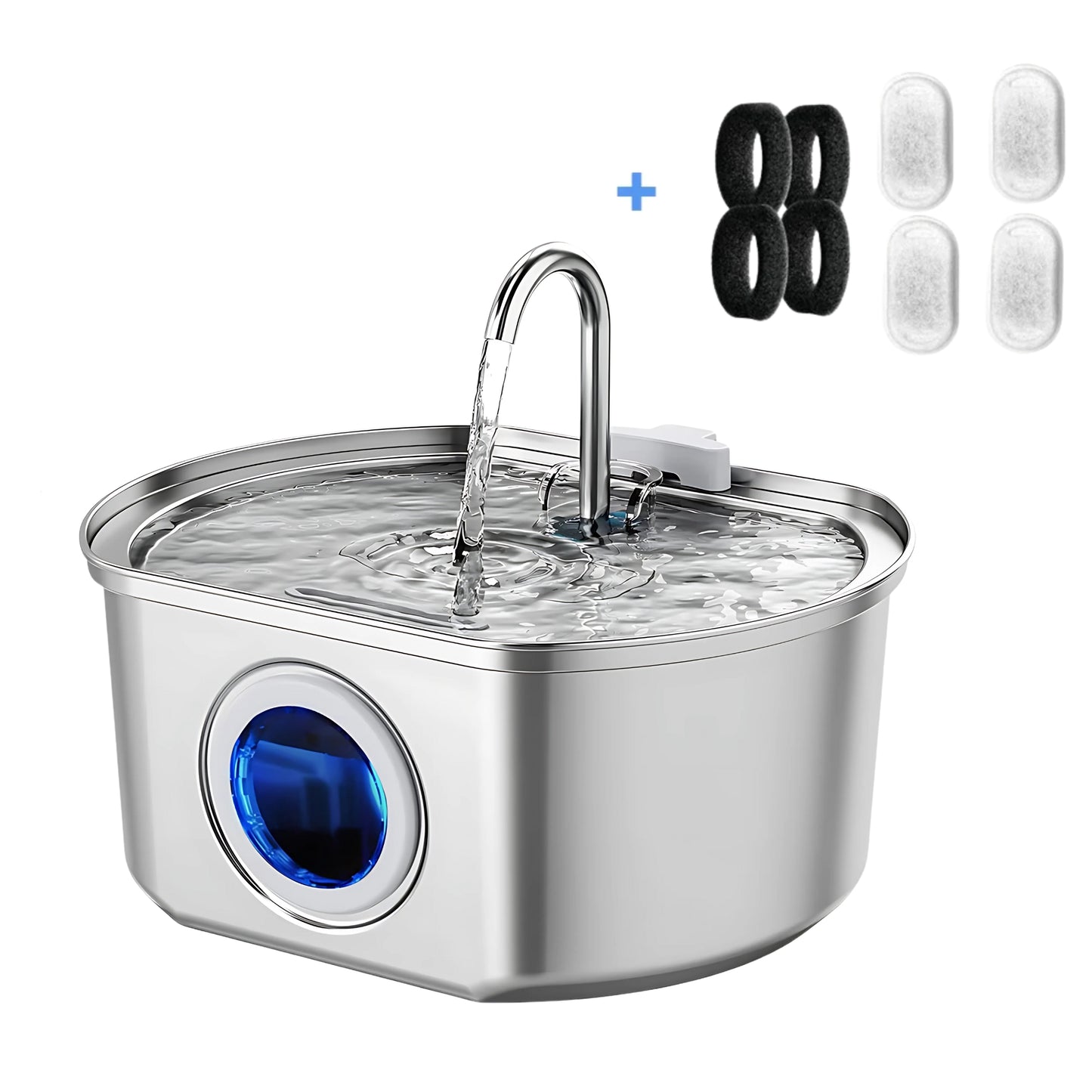 Pawira™ Stainless Steel Water Fountain