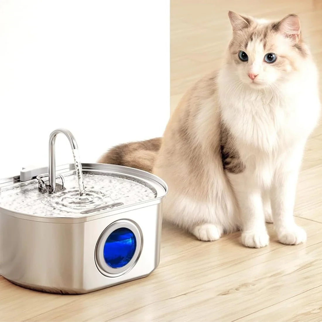 Pawira™  Stainless Steel Water Fountain